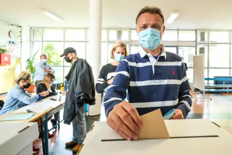 Gordan Jandroković glasovao je na zagrebačkim lokalnim izborima