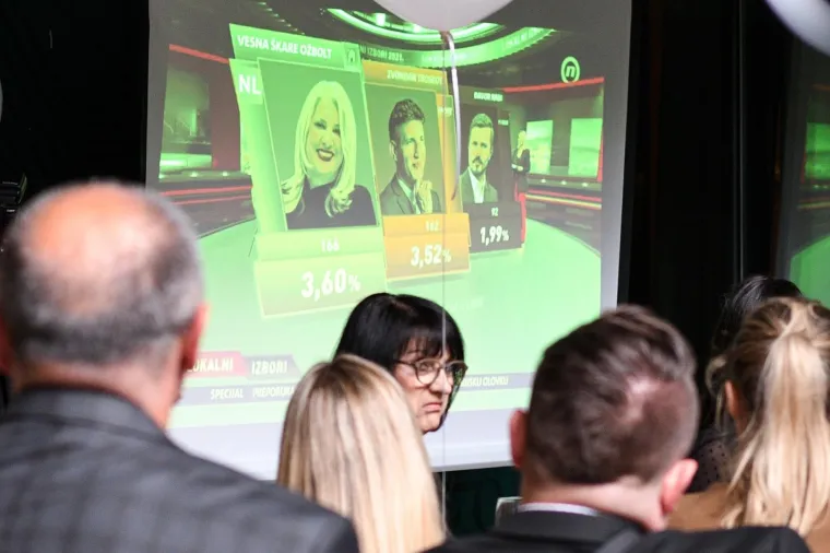 NASMIJEŠENA ŠKARE OŽBOLT: Atmosfera u stožeru kandidatkinje za zagrebačku gradonačelnicu