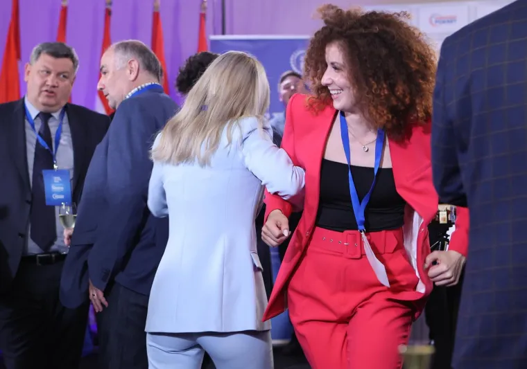 Izborni stozer kandidata Domovinskog pokreta i Zelene liste za gradonačelnika Zagreba Miroslava Skore u hotelu International.