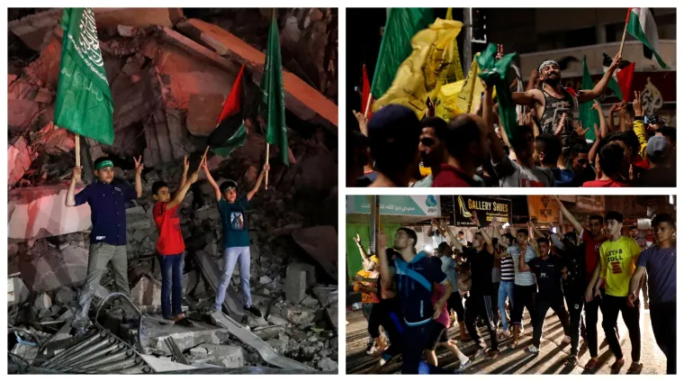 Izraelci i Hamas položili oružje, stanovnici Gaze iza&scaron;li na ulice