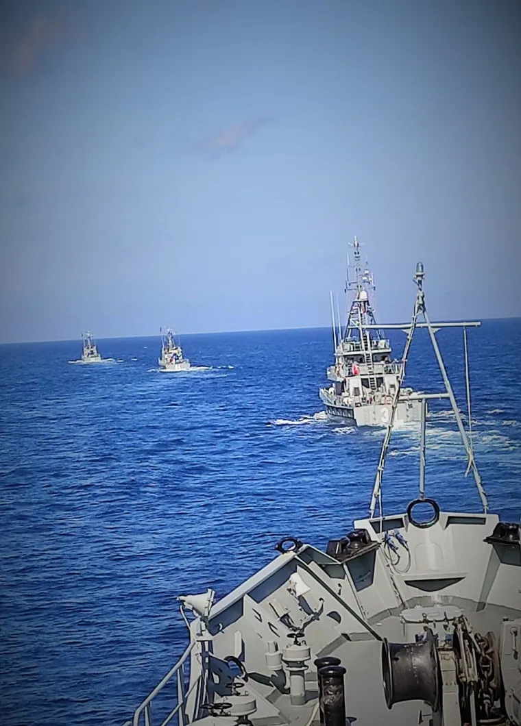 Raketne topovnjače, 251 pripadnik HRM-a, juri&scaron;ni desantni brodovi... Pogledajte galeriju slika s vježbi HRM-a Barakuda i Prstac