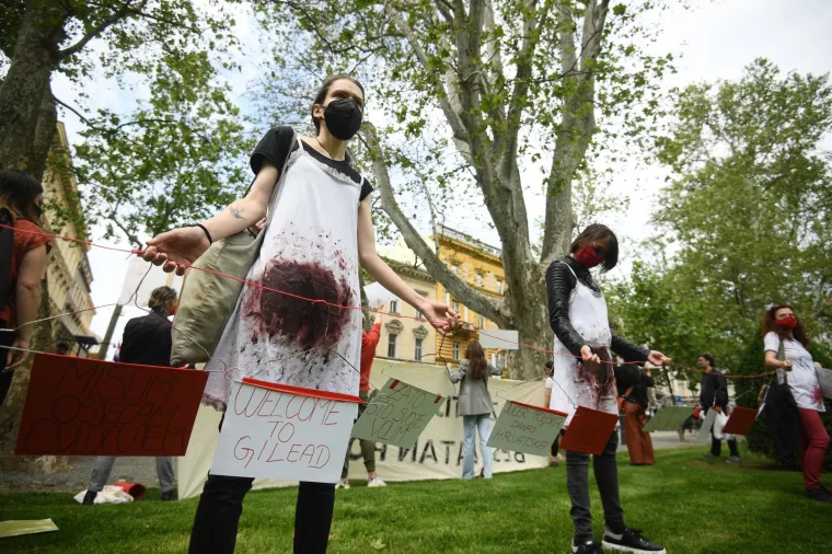 Prosvjed protiv "Hoda za život"