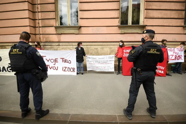 Prosvjed protiv "Hoda za život"