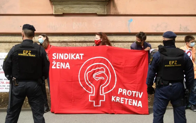 Prosvjed protiv "Hoda za život"