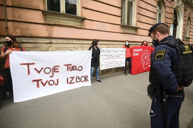 Prosvjed protiv "Hoda za život"