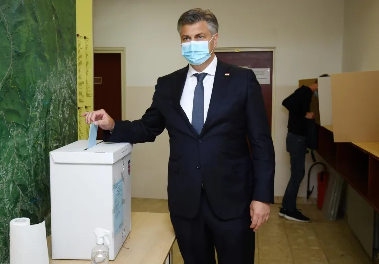 Andrej Plenković, glasa 2021.