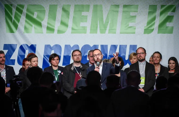 Veliko slavlje u stožeru novog zagrebačkog gradonačelnika