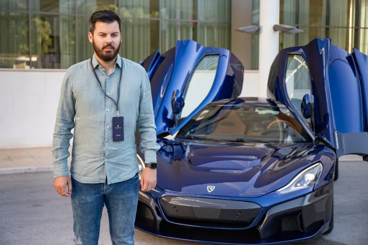 Mate Rimac u Dubrovniku predstavio Neveru: 'Ovaj auto pomiče granice'