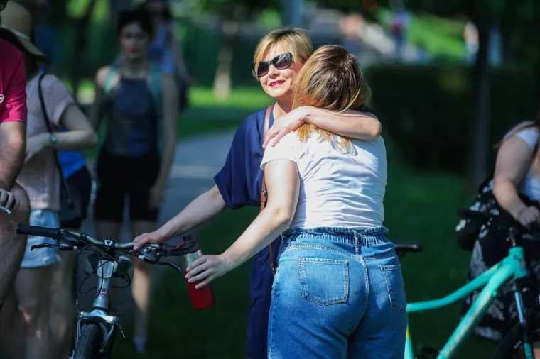 U Zagrebu se održava Pride Ride: Svojim dolaskom podržale ih zamjenica gradonačelnika i saborska zastupnica