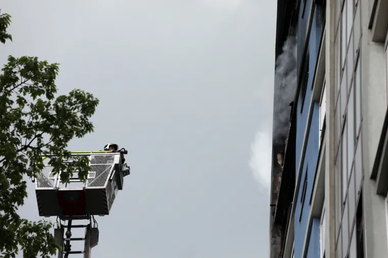Gorio stan u Novom Zagrebu. U Trnskom je izbio veliki požar: 'Vatra je zahvatila jo&scaron; nekoliko stanova'