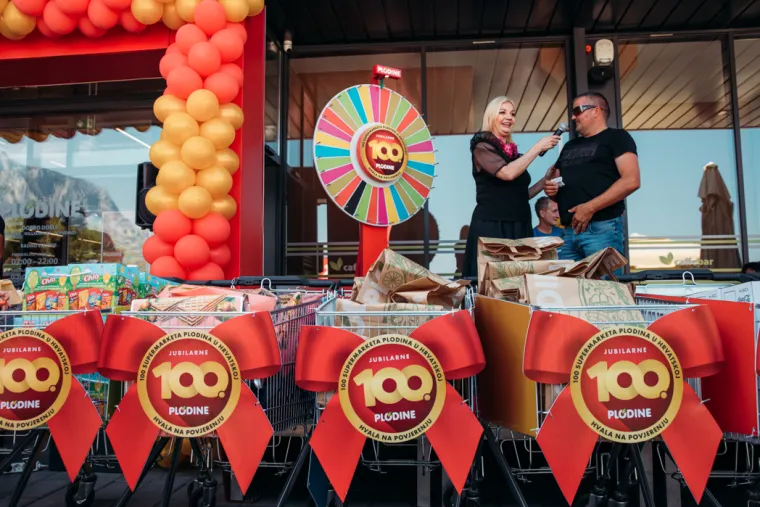 Plodine su okrunile svoj rad otvaranjem jubilarnog 100. supermarketa u Hrvatskoj