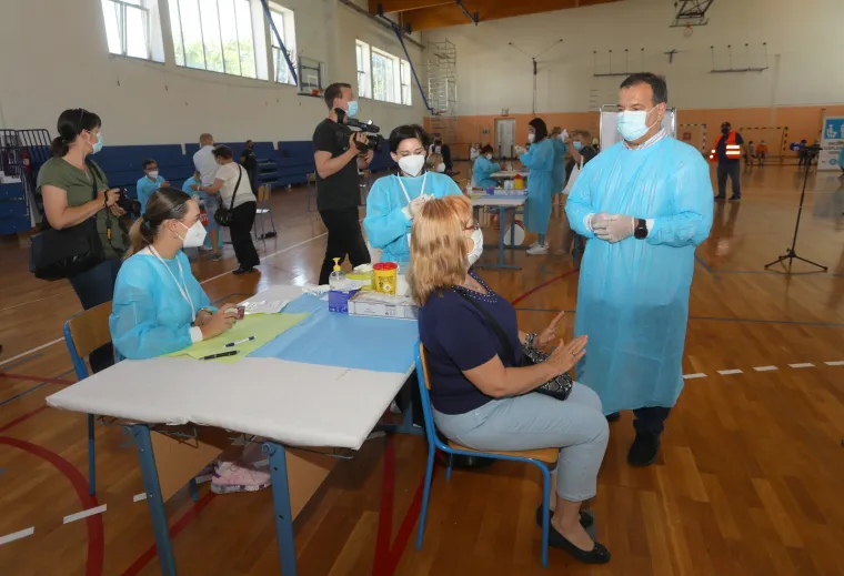 Bero&scaron; cijepio građane i najavio promjene: 'Ako interes za cijepljenje bude padao, nećemo vi&scaron;e pozivati na punktove nego...'