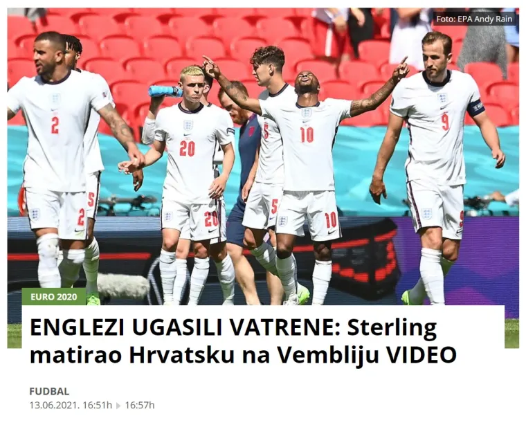 Srpski mediji nemilosrdni prema Hrvatima, evo što pišu nakon poraza Vatrenih