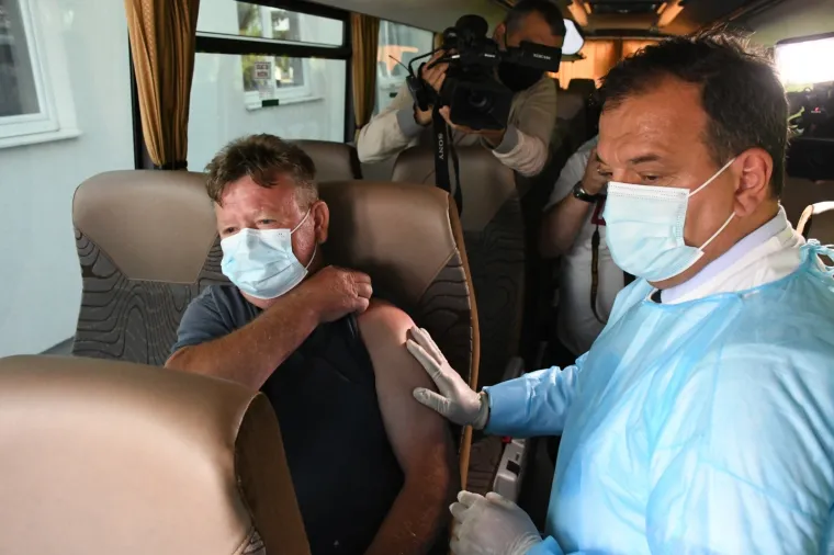 Covid autobus je krenuo. Capak u Virovitici: 'Interes za cijepljenje pao. Treba tražiti inovativne načine'