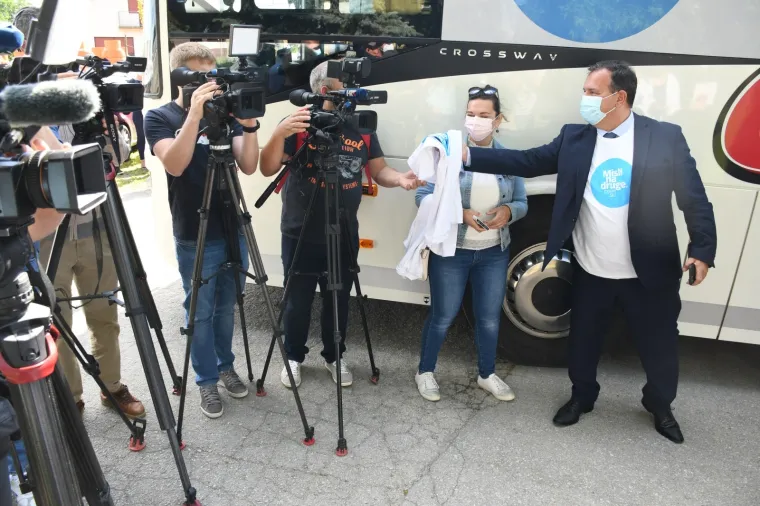 Covid autobus je krenuo. Capak u Virovitici: 'Interes za cijepljenje pao. Treba tražiti inovativne načine'
