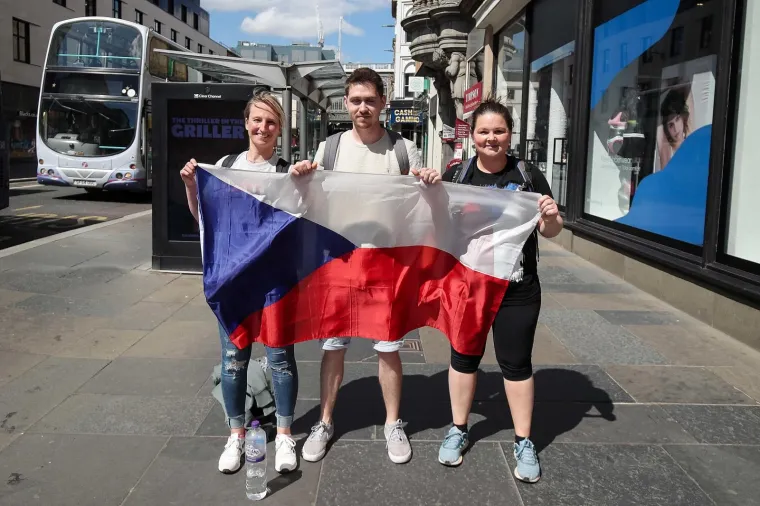 Pustinja na ulicama Glasgowa, pogledajte koliko je malo Hrvata uhvaćeno u &scaron;etnji gradom