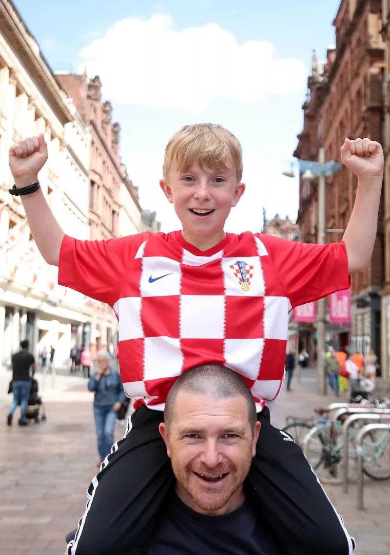 Pustinja na ulicama Glasgowa, pogledajte koliko je malo Hrvata uhvaćeno u &scaron;etnji gradom