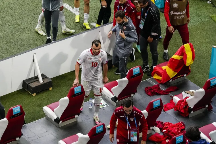 Pogledajte kako su Makedonci ispratili Gorana Pandeva nakon njegove zadnje utakmice