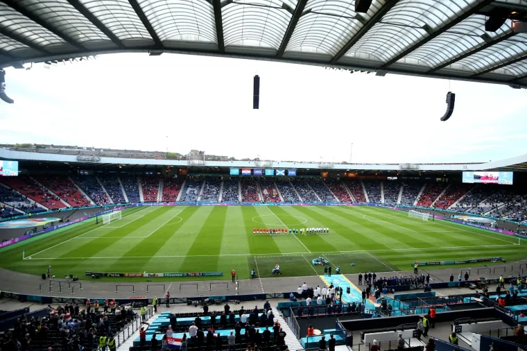 Jeste li primijetili &scaron;to su &Scaron;koti napravili uoči hrvatske himne?