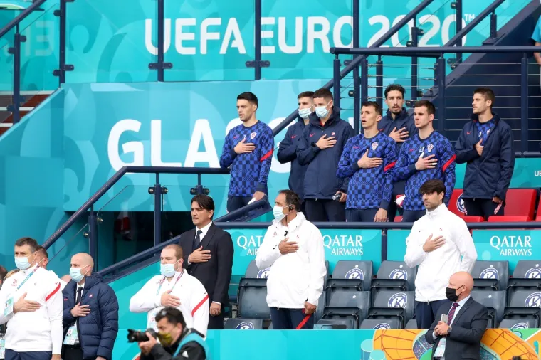 Jeste li primijetili &scaron;to su &Scaron;koti napravili uoči hrvatske himne?