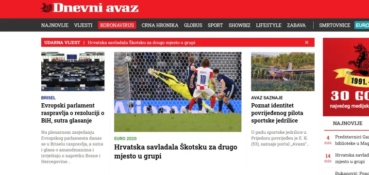 Vatreni na naslovnicama susjeda, srpski mediji prozvali Peri&scaron;ića na&scaron;im zlatom: 'Hrvati su bili goropadni...'