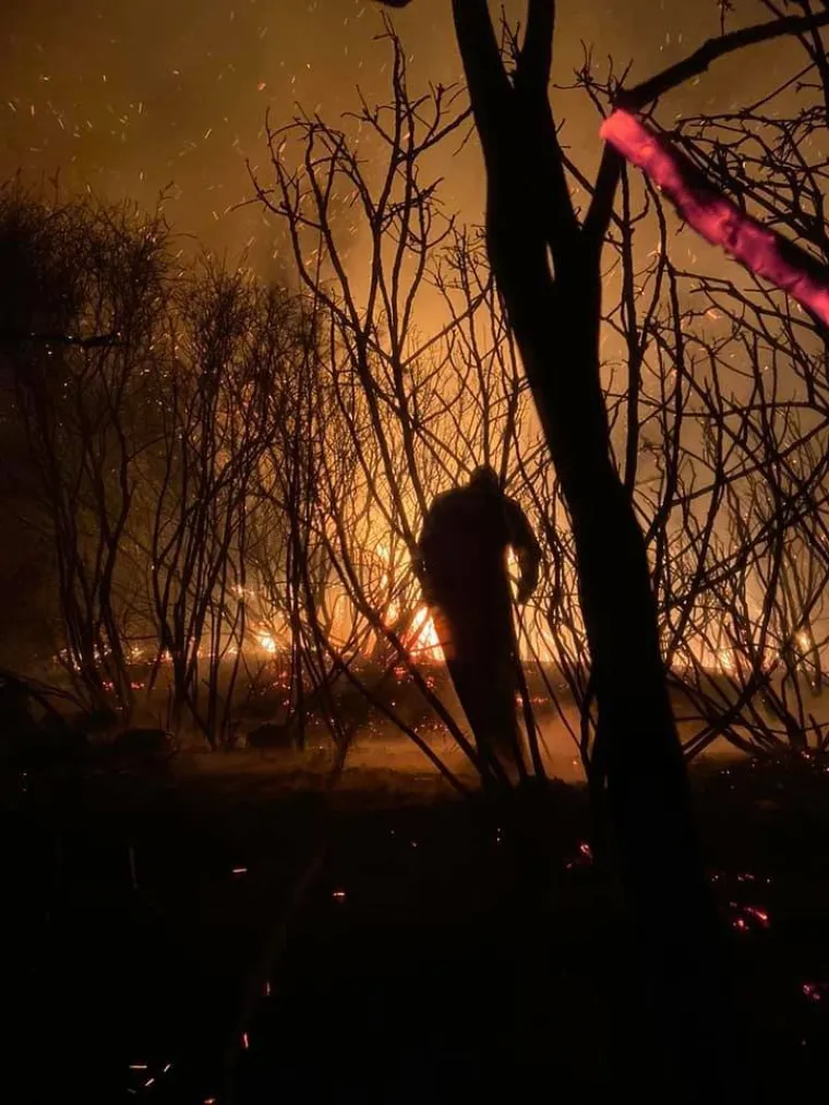 Požar u Župi Dubrovačkoj sinoć izbio požar: Buknuo je zbog nestručnog navijačkog rukovanja bakljama?