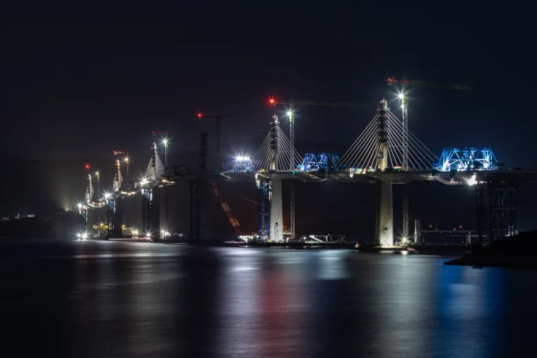 Zadnje rupe se mogu nabrojati na prste: Pogledajte kako danas izgleda gotovo zavr&scaron;en Pelje&scaron;ki most!