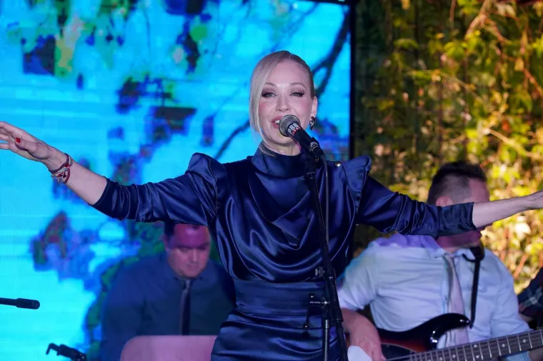 Nastup Jelene Rozge u restoranu Dolly Bell u Beogradu.   Photo: Antonio Ahel/ATAImages.