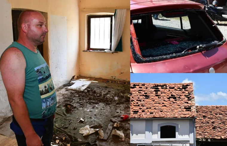 Pogledajte posljedice jučera&scaron;njeg nevremena u selu &Scaron;eovica i u prigradskim naseljima Požege