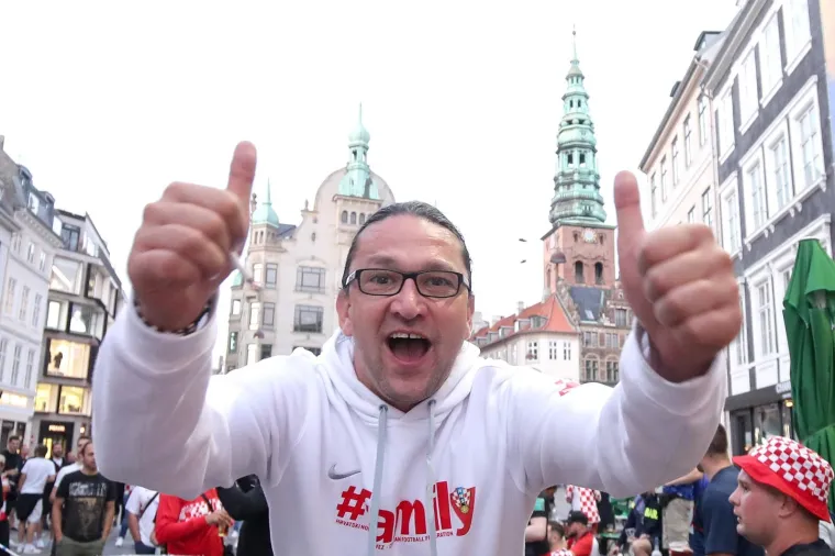 Svi su spremni za &Scaron;panjolce! Pogledajte kakvu fantastičnu atmosferu su hrvatski navijači napravili u Kopenhagenu
