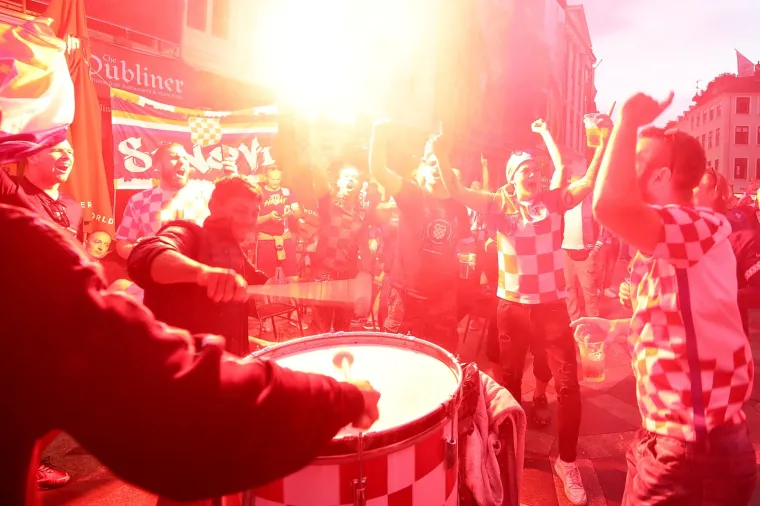 Svi su spremni za &Scaron;panjolce! Pogledajte kakvu fantastičnu atmosferu su hrvatski navijači napravili u Kopenhagenu