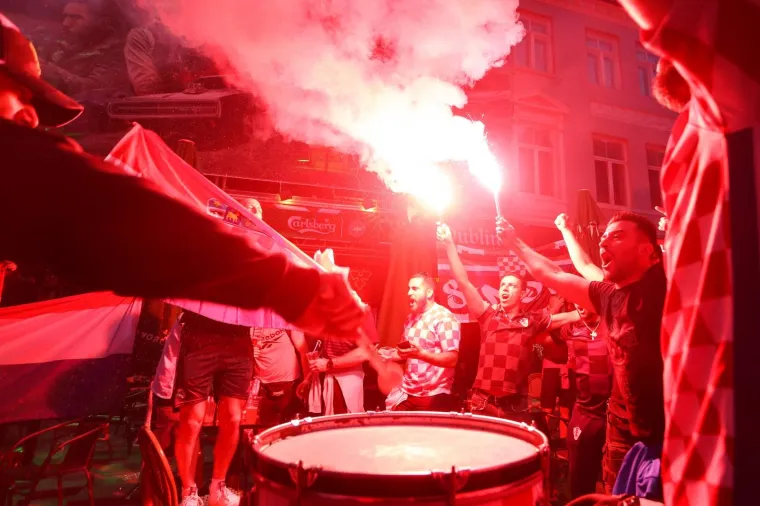 Svi su spremni za &Scaron;panjolce! Pogledajte kakvu fantastičnu atmosferu su hrvatski navijači napravili u Kopenhagenu