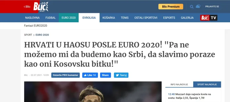 Legenda izjavom podigla pra&scaron;inu u susjedstvu:  'Skandalozno. Hrvatski trener nakon fijaska kockastih na Euru &scaron;okirao'