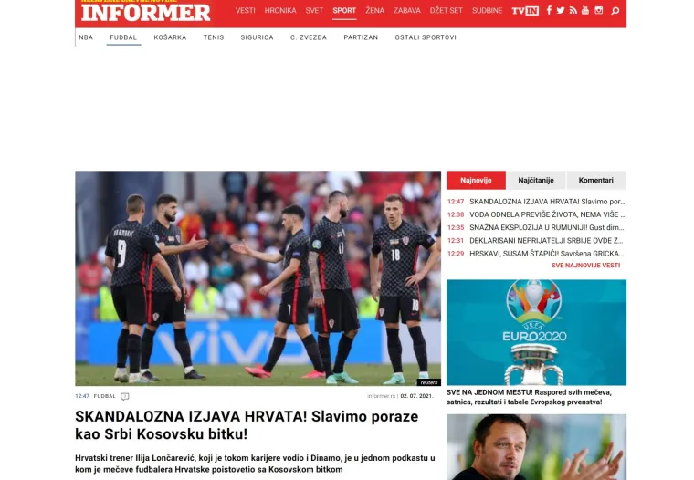 Legenda izjavom podigla pra&scaron;inu u susjedstvu:  'Skandalozno. Hrvatski trener nakon fijaska kockastih na Euru &scaron;okirao'