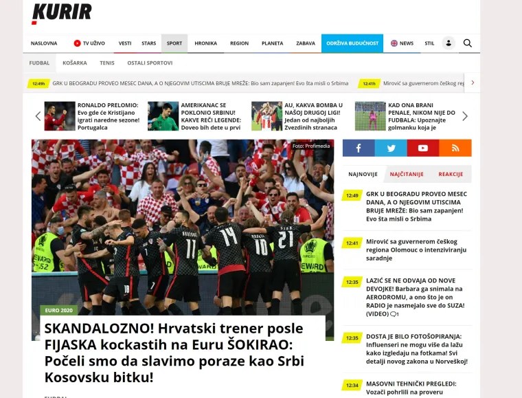 Legenda izjavom podigla pra&scaron;inu u susjedstvu:  'Skandalozno. Hrvatski trener nakon fijaska kockastih na Euru &scaron;okirao'