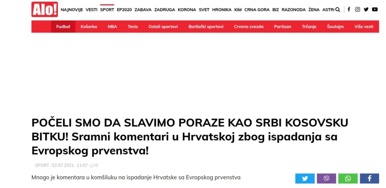 Legenda izjavom podigla pra&scaron;inu u susjedstvu:  'Skandalozno. Hrvatski trener nakon fijaska kockastih na Euru &scaron;okirao'