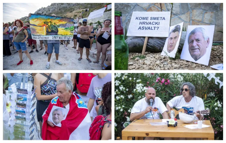 Mnogi poznati na Festivalu bespravne gradnje: 'Kome smeta hrvacki asvalt?'