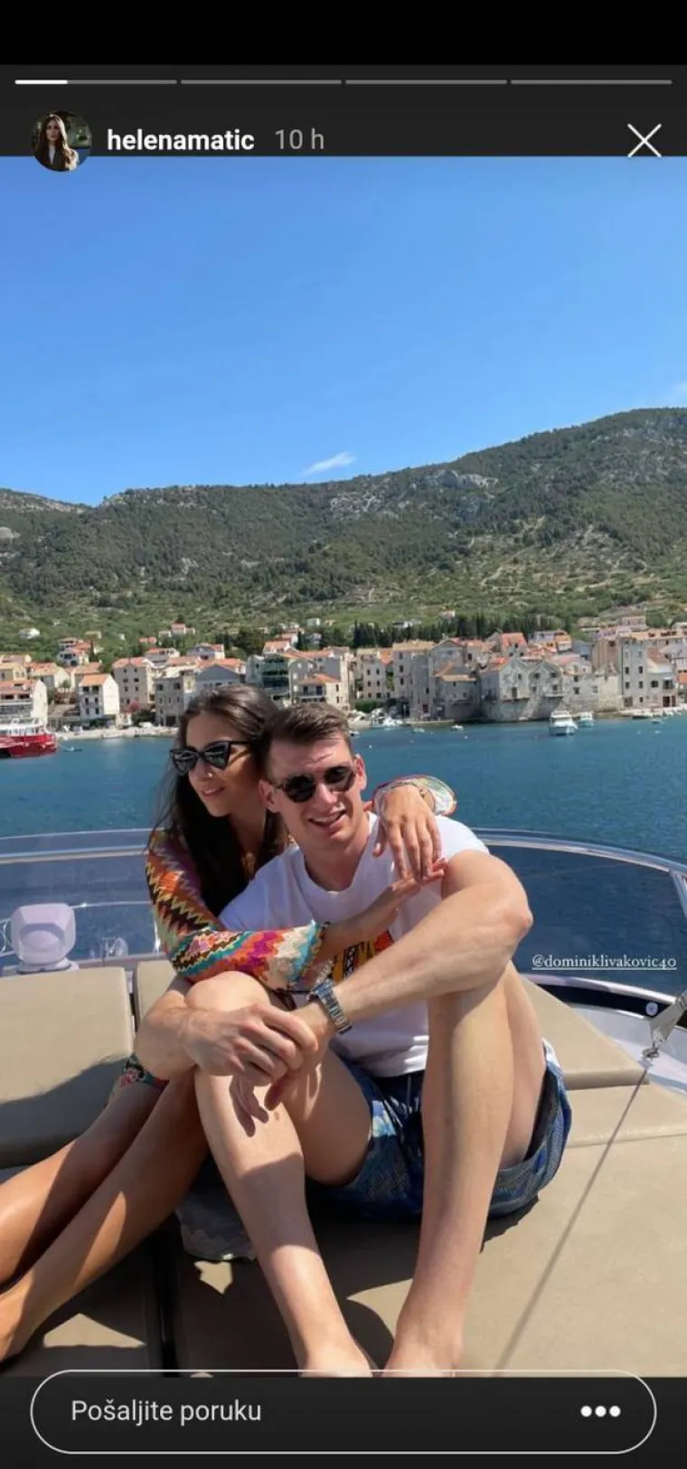 Helena Matić i Dominik Livaković