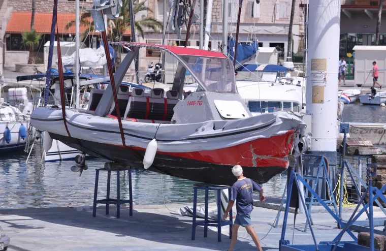 Izvučen je brod koji je sudjelovao u sinoćnjoj pomorskoj nesreći u tjesnacu Splitska vrata