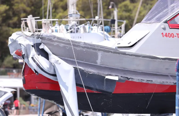 Izvučen je brod koji je sudjelovao u sinoćnjoj pomorskoj nesreći u tjesnacu Splitska vrata