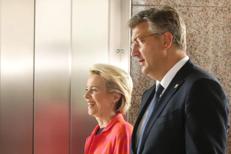 Ursula von der Leyen stigla je u Zagreb: Stižu milijarde eura! Komisija odobrila hrvatski nacionalni plan oporavka