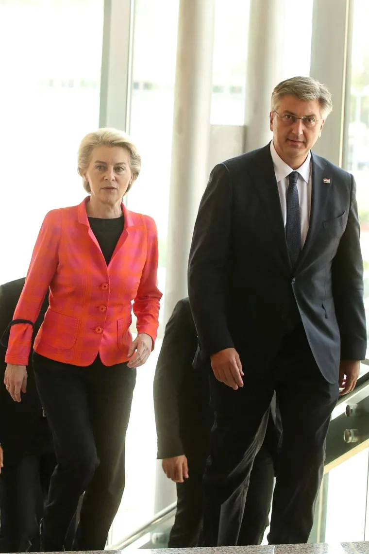 Ursula von der Leyen stigla je u Zagreb: Stižu milijarde eura! Komisija odobrila hrvatski nacionalni plan oporavka