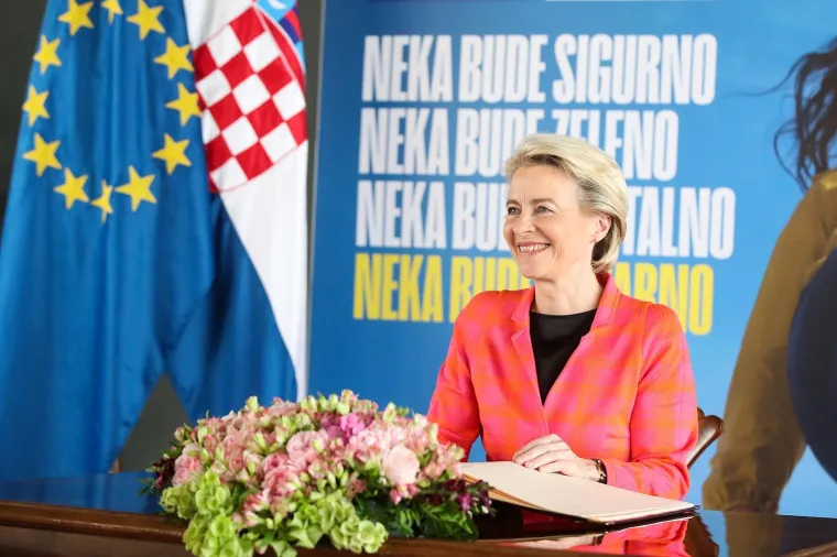 Ursula von der Leyen stigla je u Zagreb: Stižu milijarde eura! Komisija odobrila hrvatski nacionalni plan oporavka