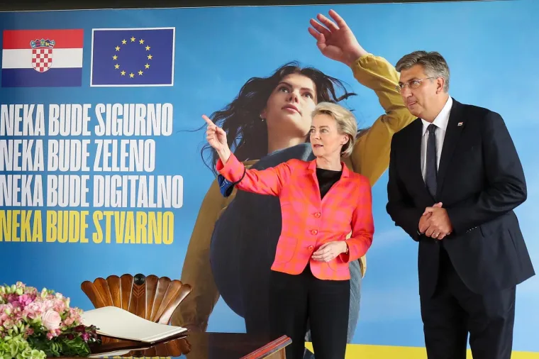 Ursula von der Leyen stigla je u Zagreb: Stižu milijarde eura! Komisija odobrila hrvatski nacionalni plan oporavka