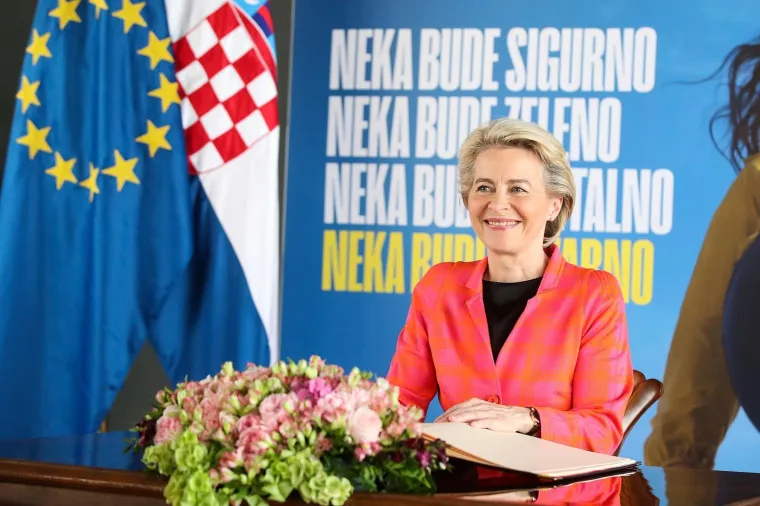 Ursula von der Leyen stigla je u Zagreb: Stižu milijarde eura! Komisija odobrila hrvatski nacionalni plan oporavka