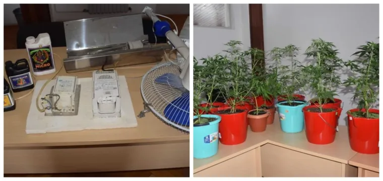 Crvene, plave, žute i zelene teglice, a imao je i svu opremu: Pogledajte &scaron;to je varaždinska policija prona&scaron;li u jednoj kući!