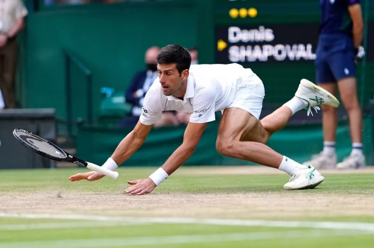 Genijalni Nole u jednom trenutku se potrgao, pa nakon pobjede priznao: 'Denis je bio bolji od mene u prva dva seta'