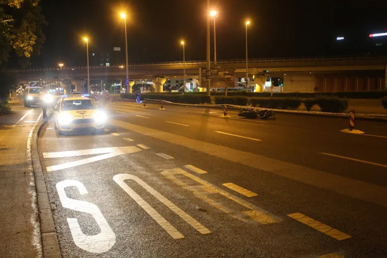 U te&scaron;koj prometnoj nesreći u Zagrebu poginuo motociklist