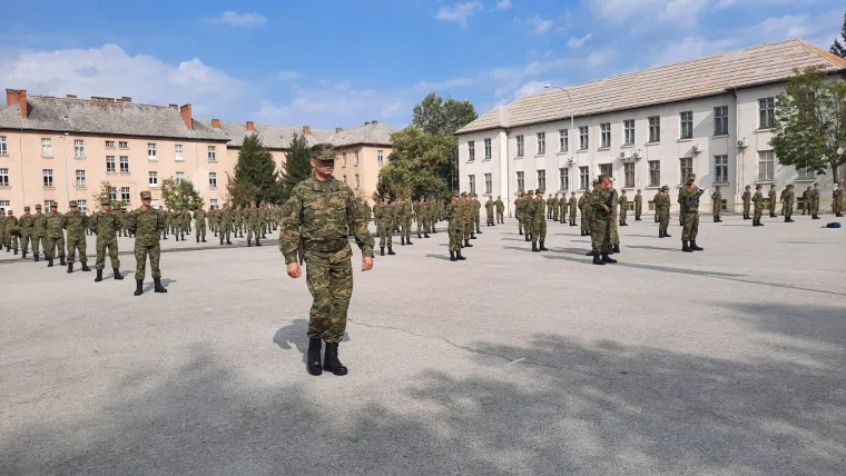 Predsjednik u Požegi na polaganju prisege 31. nara&scaron;taja ročnih vojnika