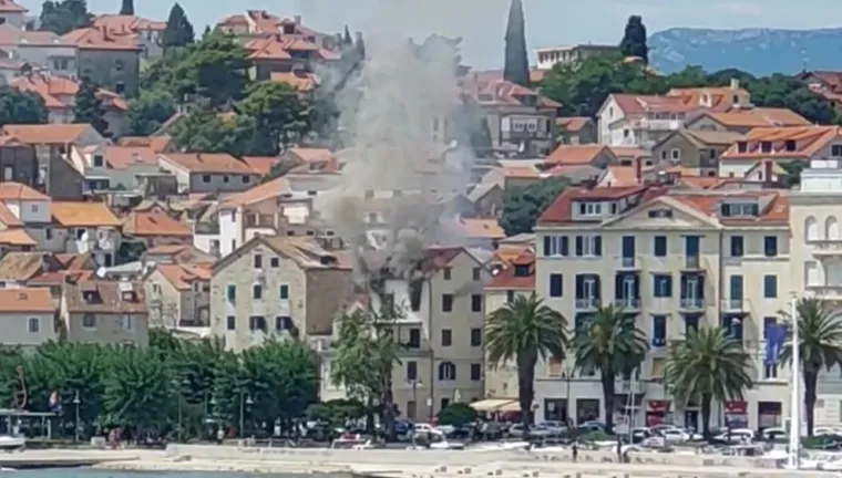 Požar u Splitu